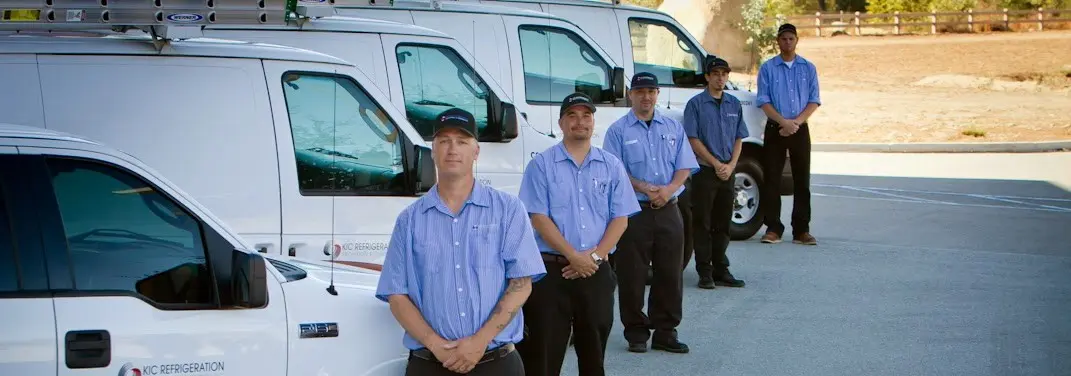KIC Refrigeration crew ready for Mini Split Repair jobs across Houston
